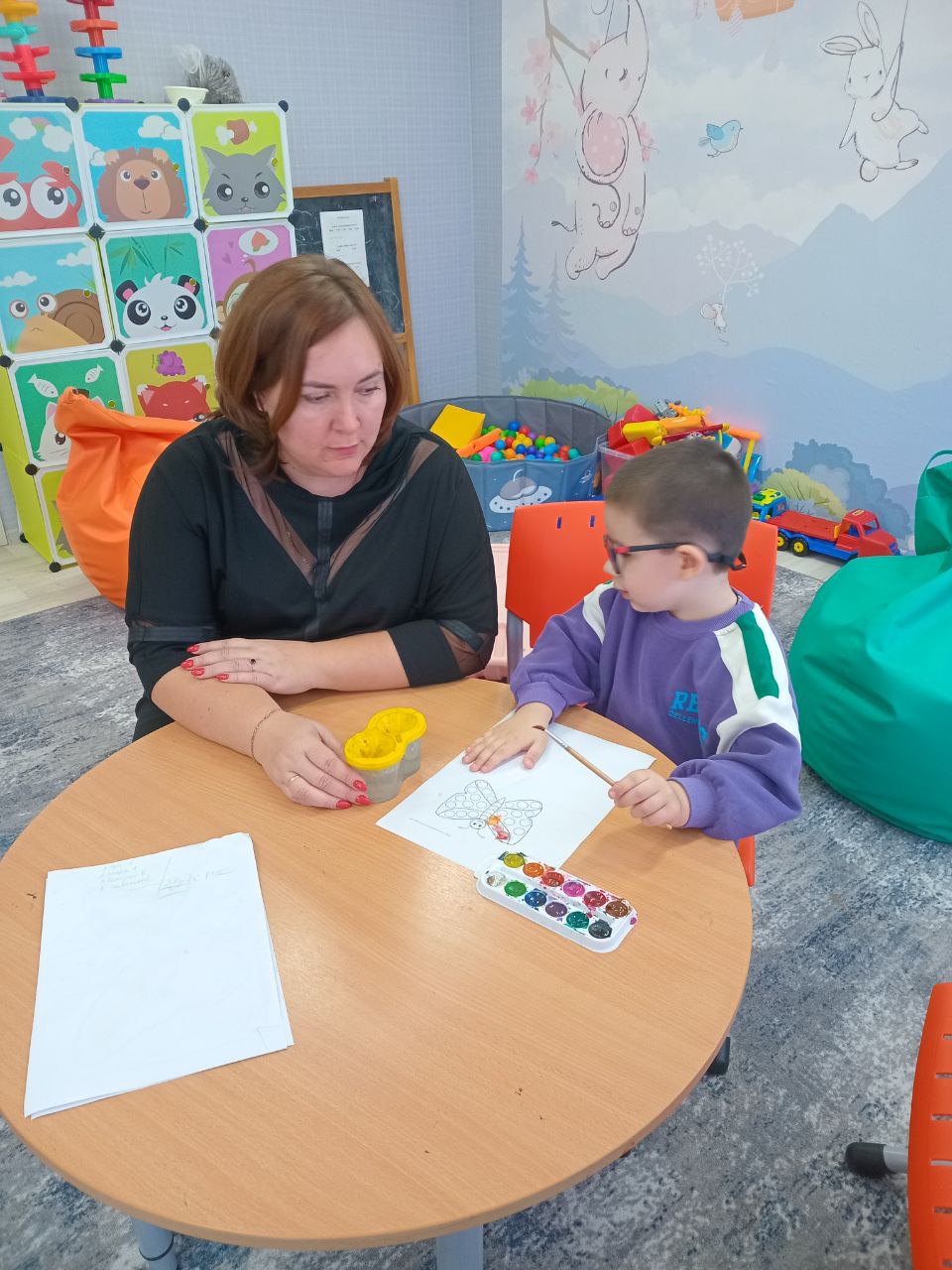 Занятия с детьми с РАС и другими ментальными нарушениями