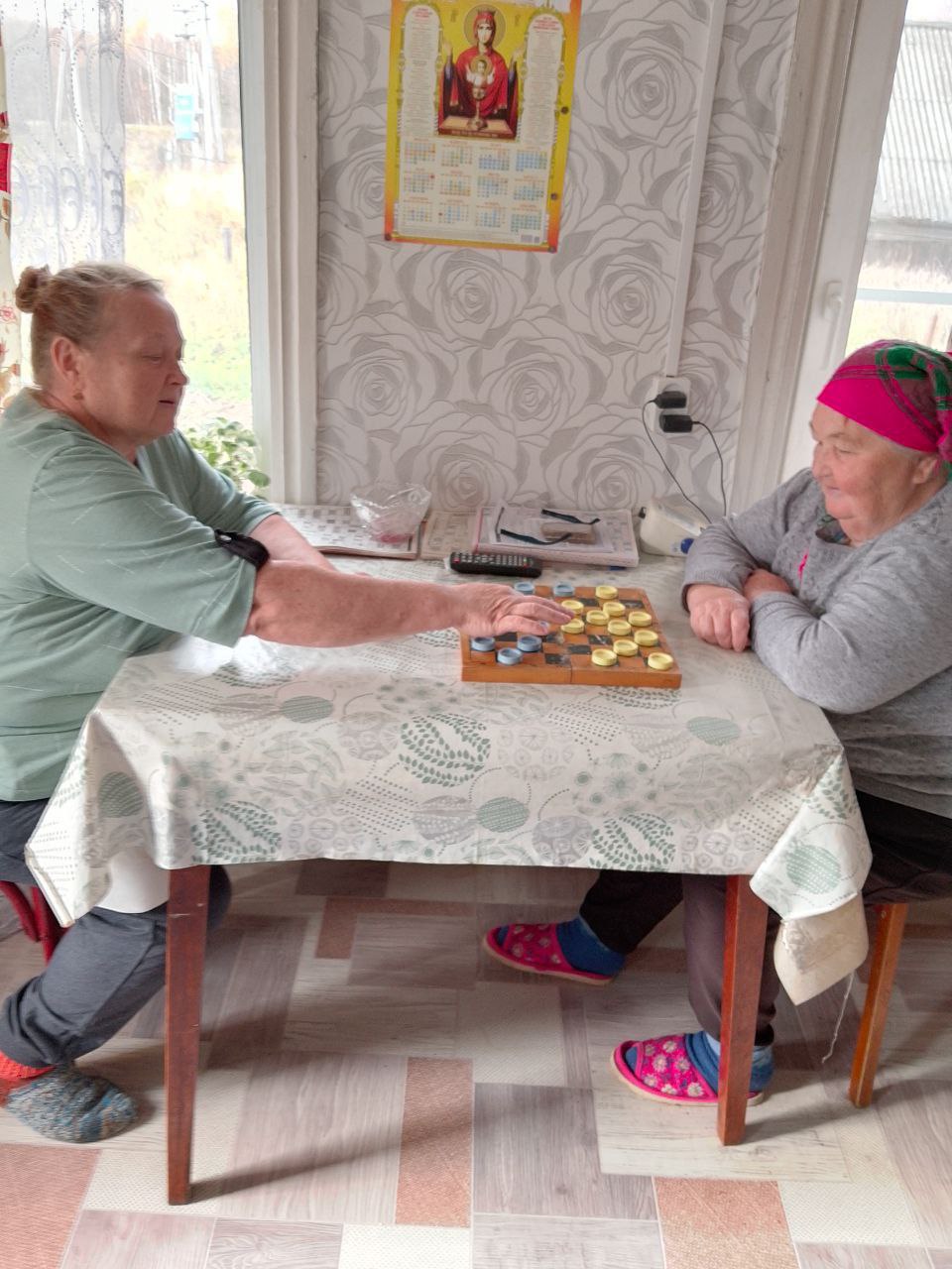 Занятия с обслуживаемыми