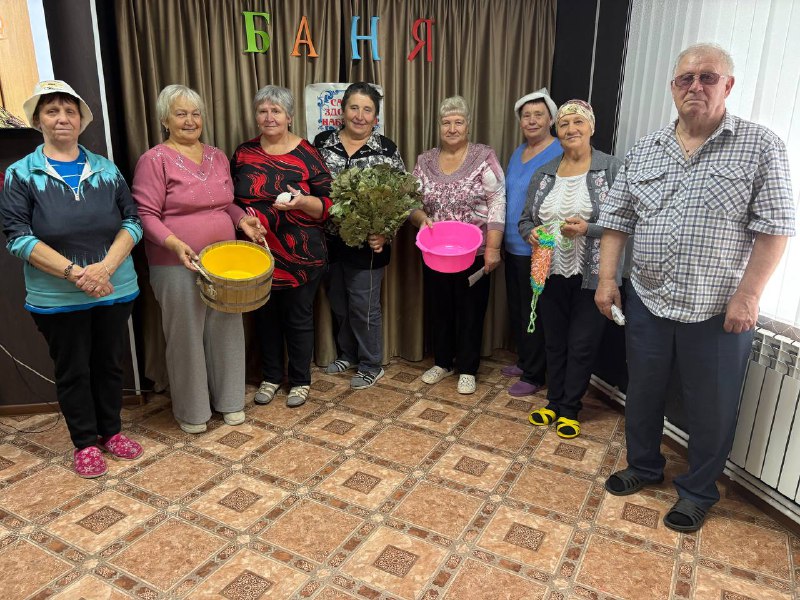 Баня парит - здоровье дарит