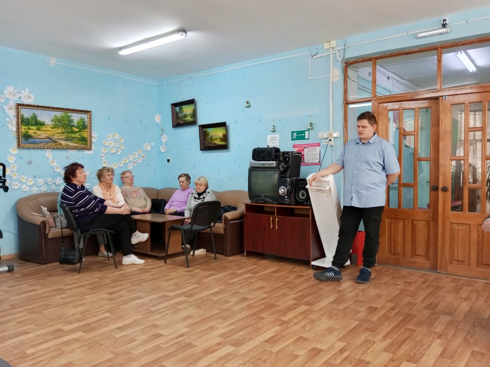 Лекция юриста из отделения социально-консультативной помощи  в ОДП