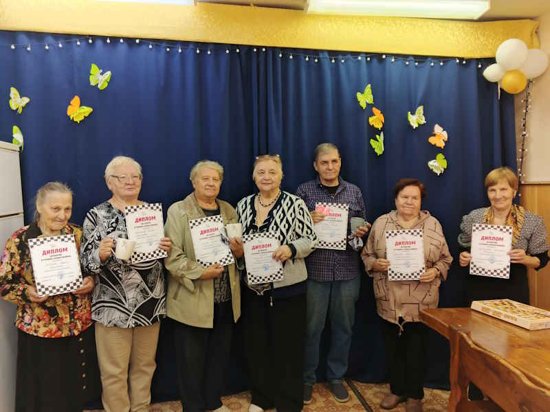 Шашечный турнир для отдыхающих